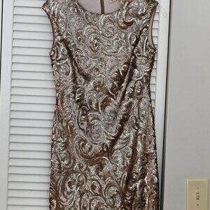 Cap Sleeve Sequin Cocktail dress